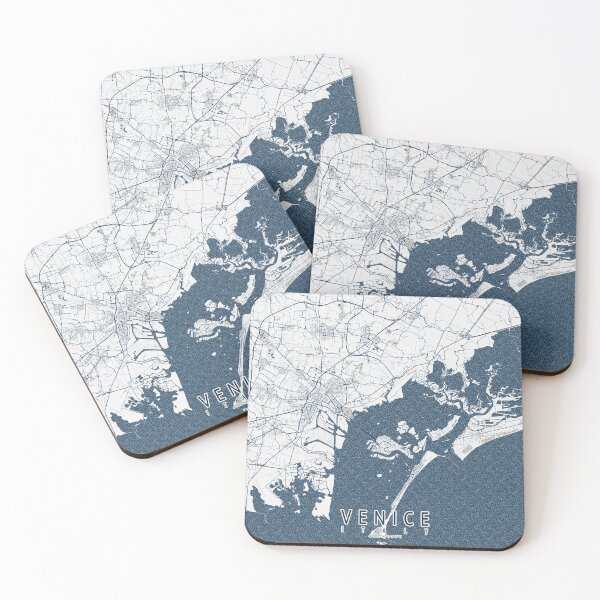Item preview, Venice City Map of Italy - Coastal designed and sold by deMAP.
