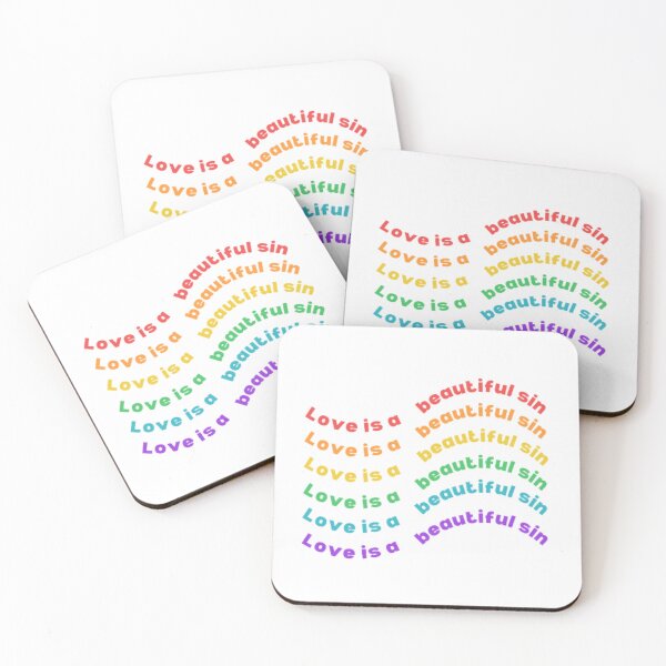 Item preview, love is a beautiful sin designed and sold by samdimax.