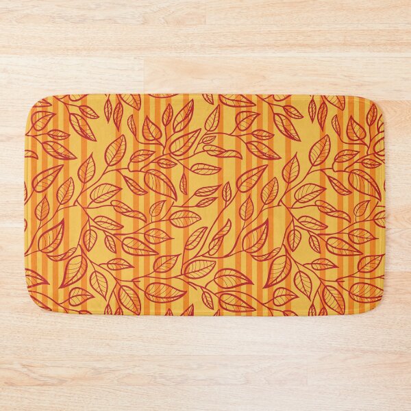 Item preview, Minimalist Leaf Line Art Illustration as a Seamless Surface Pattern Design designed and sold by ZaryaKiqo.