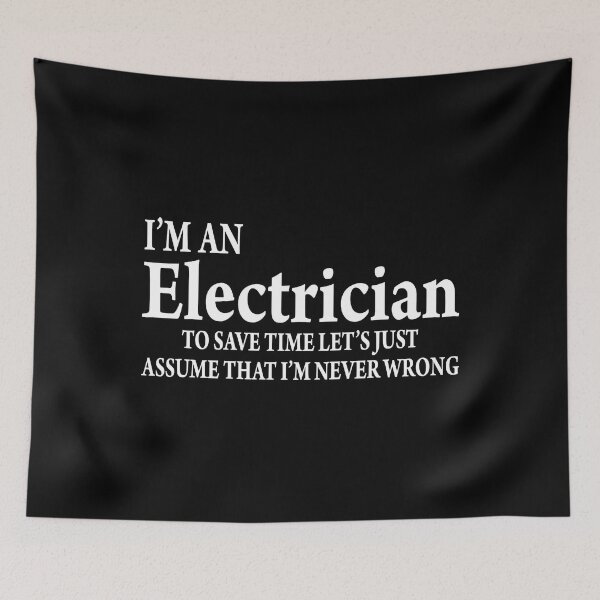 Item preview, Im An Electrician Funny Electrician Gift designed and sold by SageTobias.