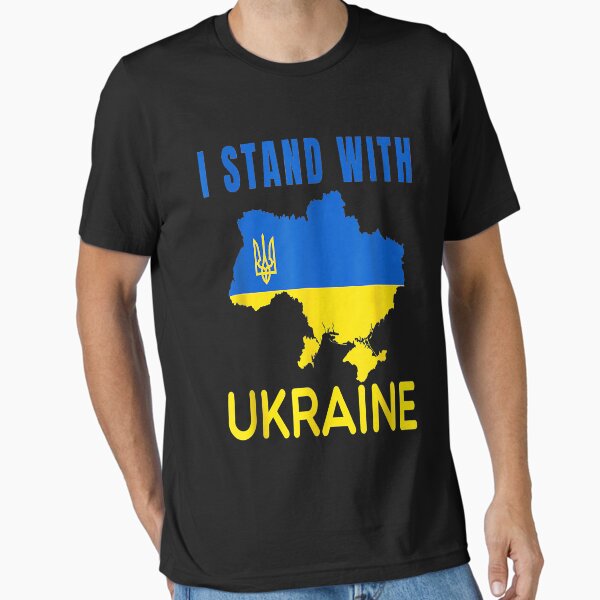 Item preview, I stand with Ukraine flag emblem map  designed and sold by NormaEng.