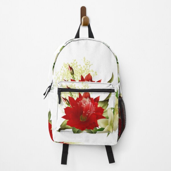 Item preview, Red flowers sticker designed and sold by Farha Khalid.