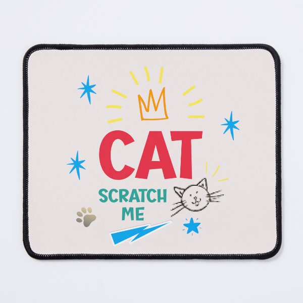 Item preview, Cat scratch me-funny quotes  designed and sold by Alreweny.