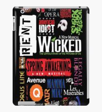 Broadway - Musical Collage iPad Case/Skin