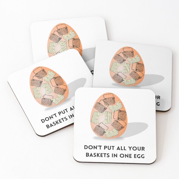 Item preview, Don't put all your baskets in one egg | Happy Easter | Funny Easter Egg designed and sold by CosmicStory.