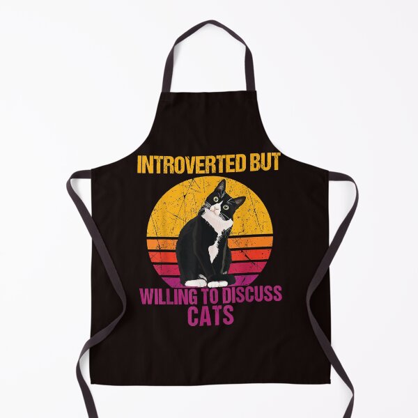 Item preview, Introverted But Willing To Discuss Cats designed and sold by NormaEng.