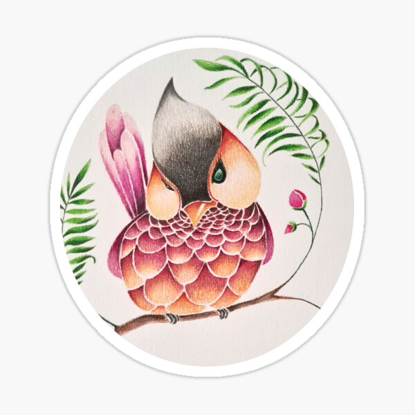 Sweet birdie goodness Sticker