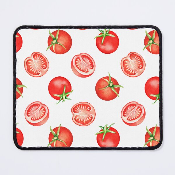 Item preview, Tomatoes pattern. Watercolor drawing. designed and sold by Trilisti.