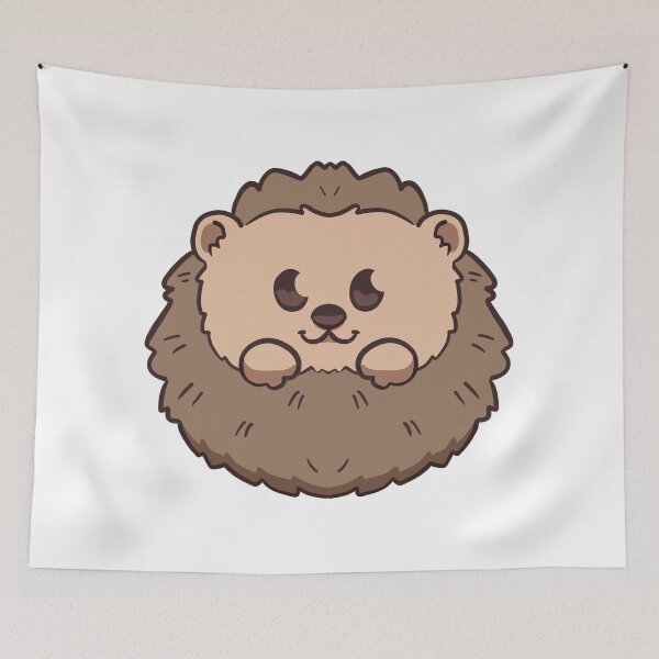 Item preview, Cute Chibi Hedgehog/ All Balled Up designed and sold by AgentFM.