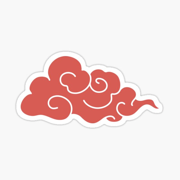 Download Caption: Intricate Red Cloud Symbol from Naruto Anime Series  Wallpaper | Wallpapers.com