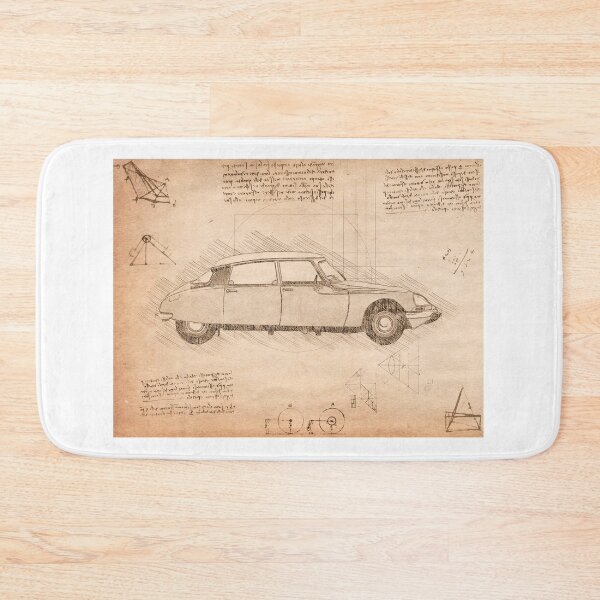 Item preview, Da Vinci Sketch Art Citroën DS - Vintage designed and sold by Rayyanz.