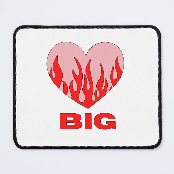 Item preview, Big Little Sorority Reveal Flame Heart BIG designed and sold by mirandanugent.