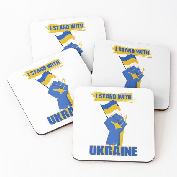Item preview,  I Stand With Ukraine, Ukrainian Flag T-Shirt. designed and sold by elmanchour.
