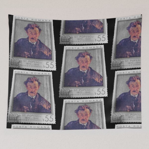 Item preview, Posta Romana St Popescu designed and sold by Andyt.
