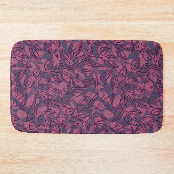Item preview, Minimalist Leaf Line Art Illustration as a Seamless Surface Pattern Design designed and sold by ZaryaKiqo.