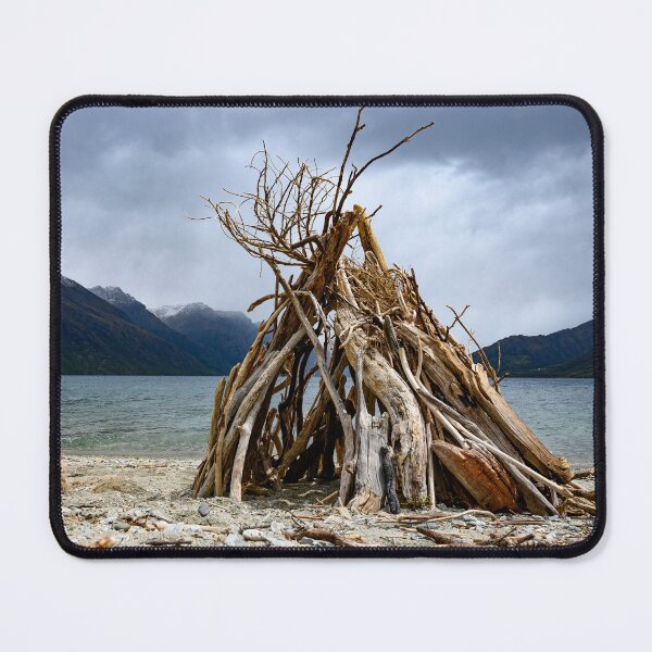 Driftwood Teepee Mouse Pad