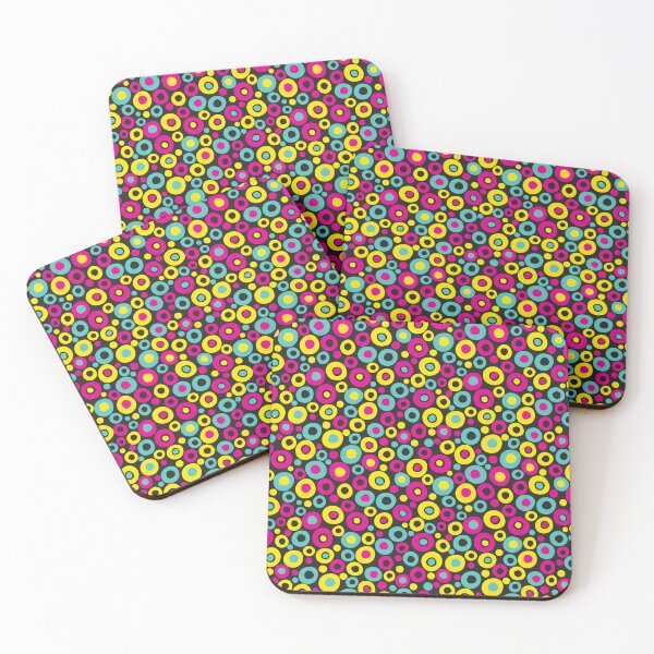 Item preview, Colorful Doodle Circle Pattern designed and sold by risingrocket.