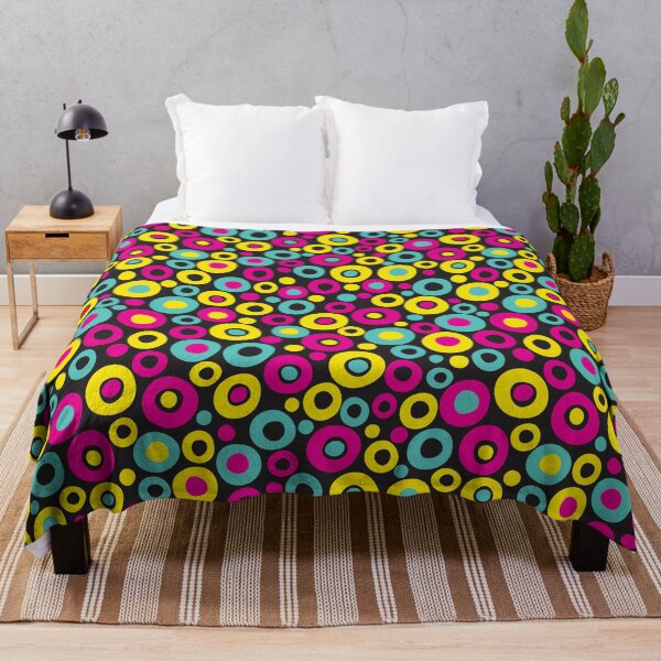 Item preview, Colorful Doodle Circle Pattern designed and sold by risingrocket.