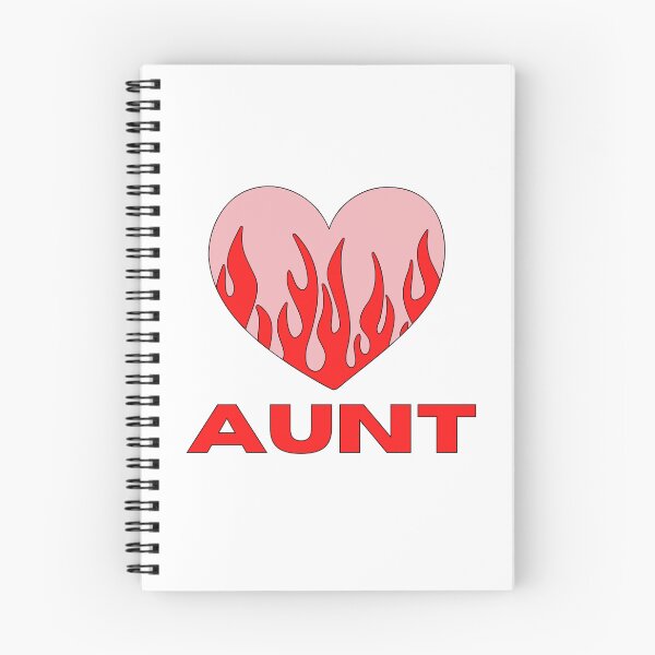 Item preview, Big little Sorority Reveal Heart Flame AUNT designed and sold by mirandanugent.