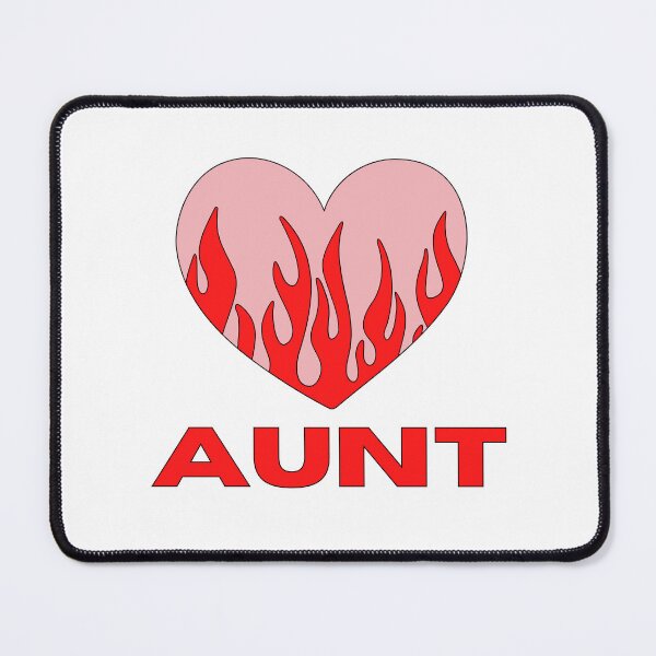 Item preview, Big little Sorority Reveal Heart Flame AUNT designed and sold by mirandanugent.
