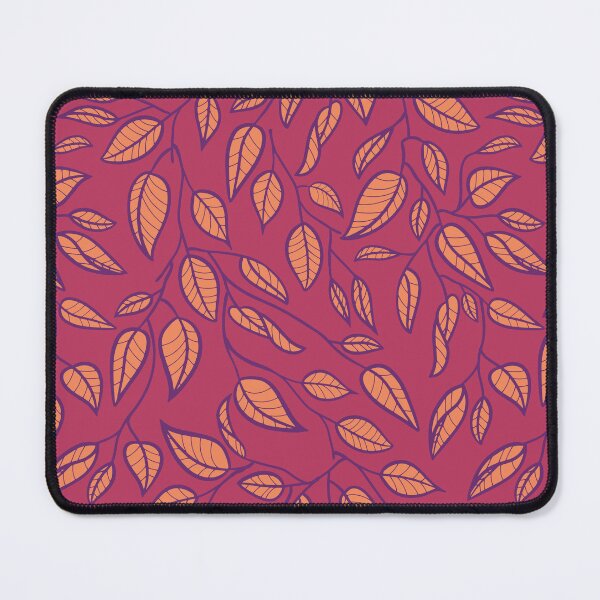Item preview, Minimalist Leaf Line Art Illustration as a Seamless Surface Pattern Design designed and sold by ZaryaKiqo.
