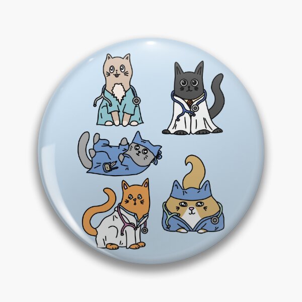 Item preview, Healthcare Cats designed and sold by BundaBear.
