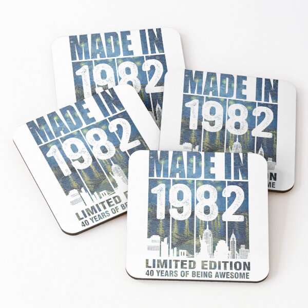 Item preview, Starry Night Made In 1982 Limited Edition 40 Years Of Being Awesome designed and sold by AraJordeStore.
