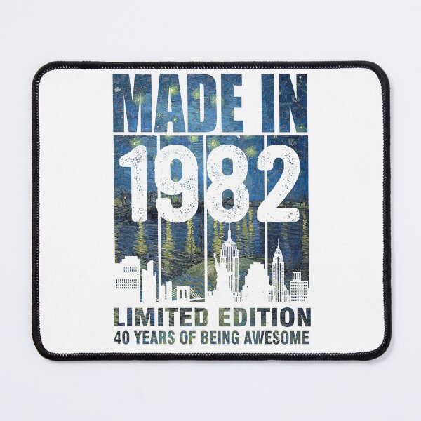 Item preview, Starry Night Made In 1982 Limited Edition 40 Years Of Being Awesome designed and sold by AraJordeStore.