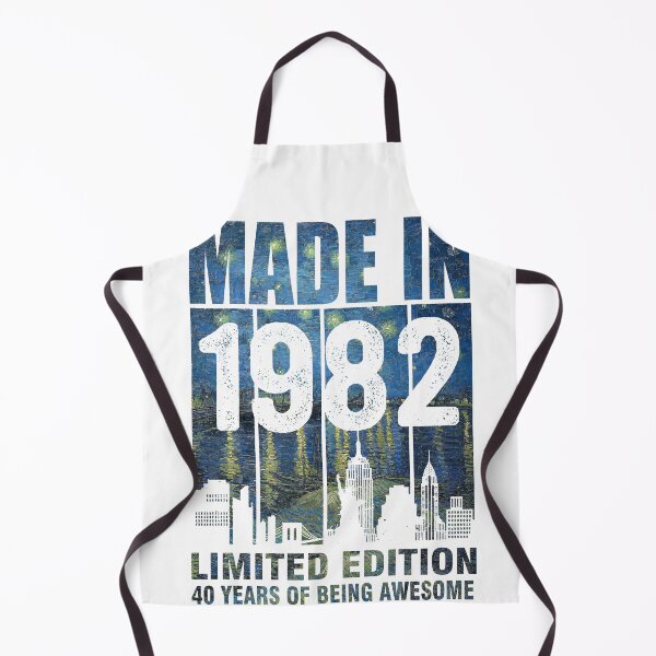 Item preview, Starry Night Made In 1982 Limited Edition 40 Years Of Being Awesome designed and sold by AraJordeStore.