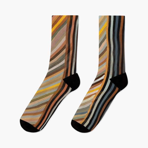 Item preview, Abstract Colorful earthy Stripes designed and sold by TheCosmoWest.