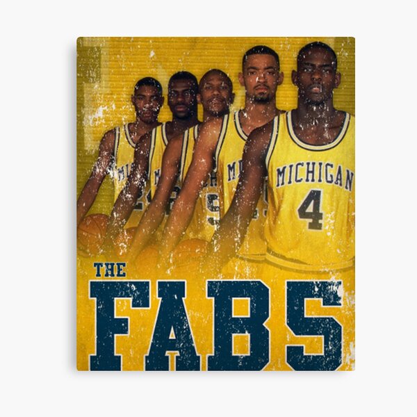 Michigan Wolverines: The Fab Five – Canvas Edits