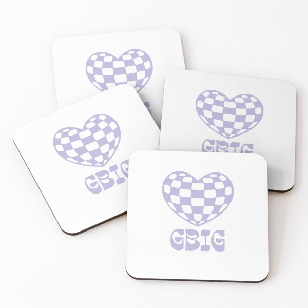 Item preview, Big Little Reveal Purple Disco Heart GBIG designed and sold by mirandanugent.