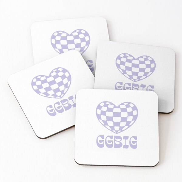 Item preview, Big Little Sorority Reveal Purple Disco Heart GGBIG designed and sold by mirandanugent.