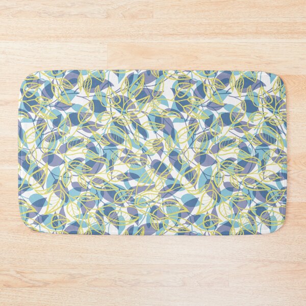 Item preview, Minimalist Leaf Line Art Illustration as a Seamless Surface Pattern Design designed and sold by ZaryaKiqo.