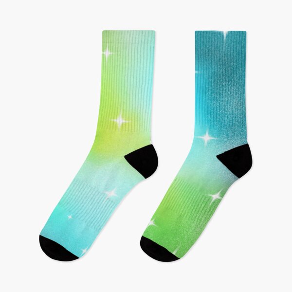 Item preview, Aesthetic Colorful Blue and Green Galaxy designed and sold by quinellie.