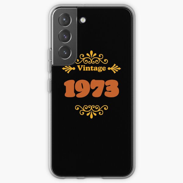 Vintage 1973 (black version) Samsung Galaxy Soft Case