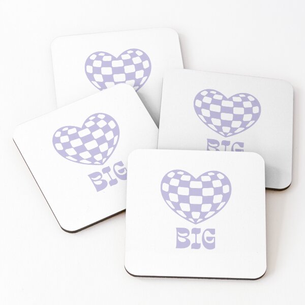 Item preview, Big Little Sorority Reveal Purple Disco Heart BIG designed and sold by mirandanugent.