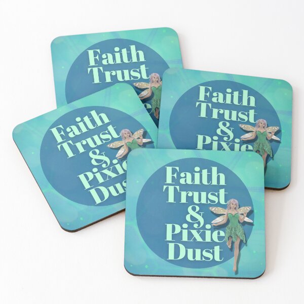 Item preview, Faith, Trust, Pixie Dust designed and sold by EmpathyArtRocks.