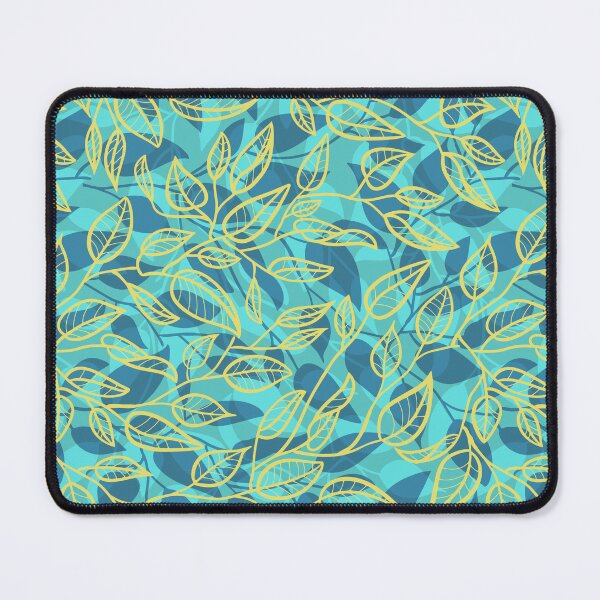 Item preview, Minimalist Leaf Line Art Illustration as a Seamless Surface Pattern Design designed and sold by ZaryaKiqo.