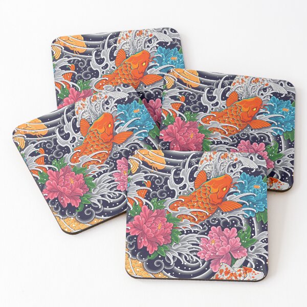 Item preview, Japanese Koi designed and sold by Vector Scout Lab.