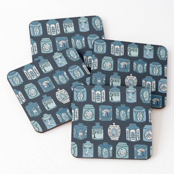Item preview, Chinese Tea {Blue Willow Dark} designed and sold by Cecilia Mok.