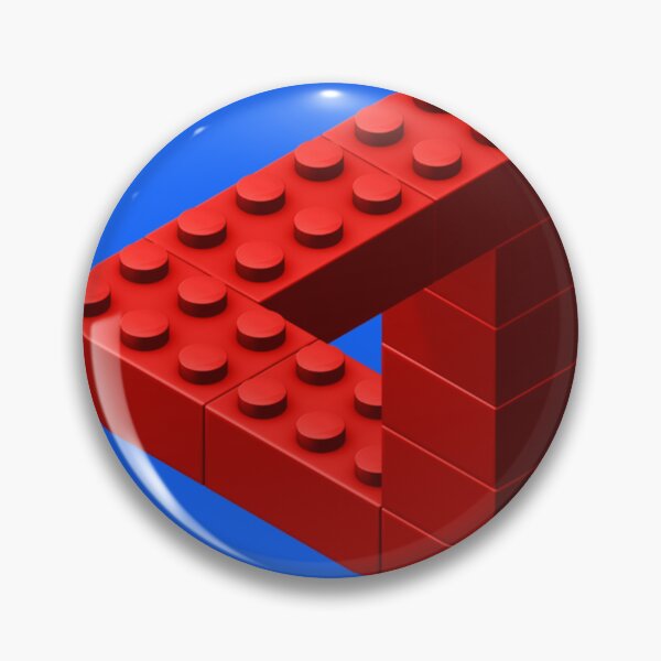 Artikelvorschau, Escher Toy Bricks - Rotes Essential T-Shirt entworfen und verkauft von AylinPolat.