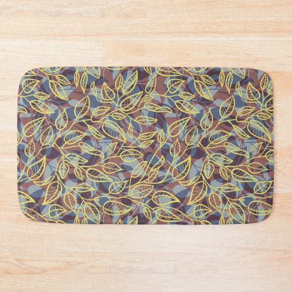 Item preview, Minimalist Leaf Line Art Illustration as a Seamless Surface Pattern Design designed and sold by ZaryaKiqo.