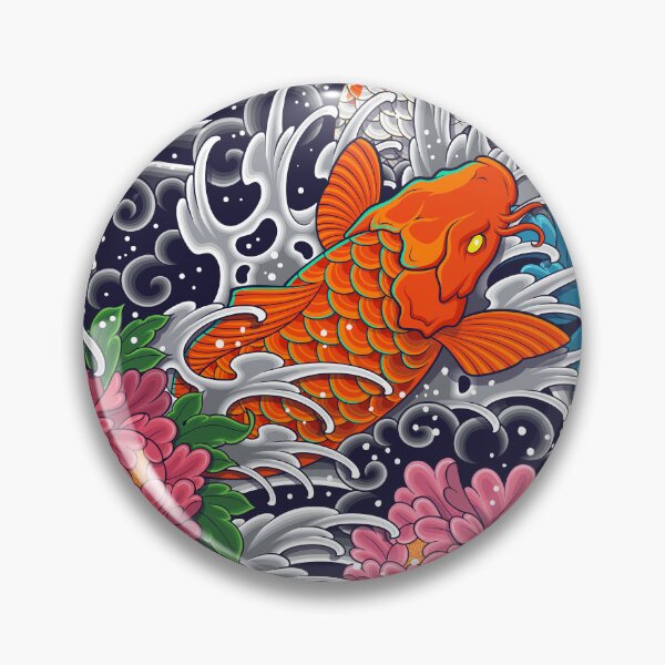 Item preview, Japanese Koi designed and sold by Vector Scout Lab.