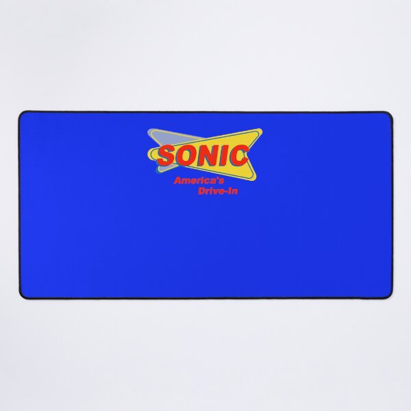 Item preview, Sonic America&x27;s drive-in Fast Food Logo Red Essential T-Shirt designed and sold by JuleBoltz.
