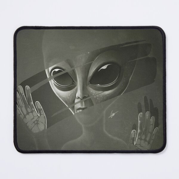 Item preview, Alien Throw Pillow designed and sold by TrilisaCarroll.