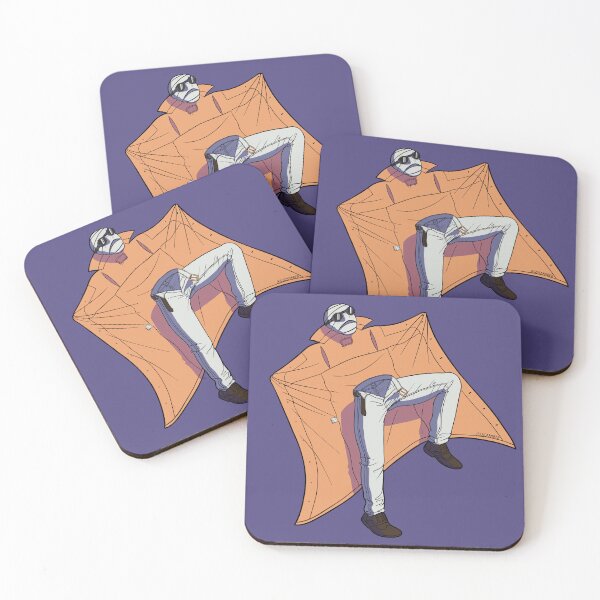 Item preview, Horror Invisible Man Flasher Orange Purple Cartoon designed and sold by JessicaAmber.