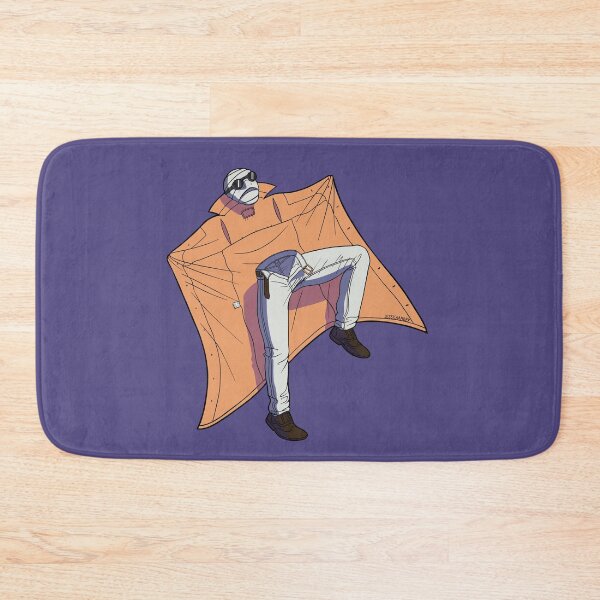 Item preview, Horror Invisible Man Flasher Orange Purple Cartoon designed and sold by JessicaAmber.
