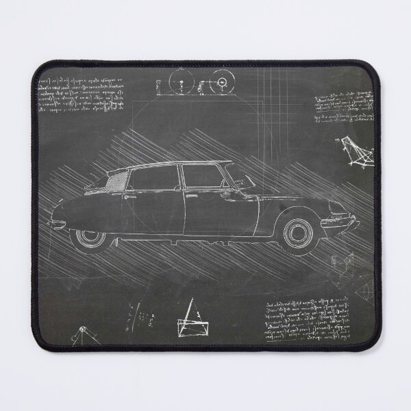 Item preview, Da Vinci Sketch Art Citroën DS - Blackboard designed and sold by Rayyanz.