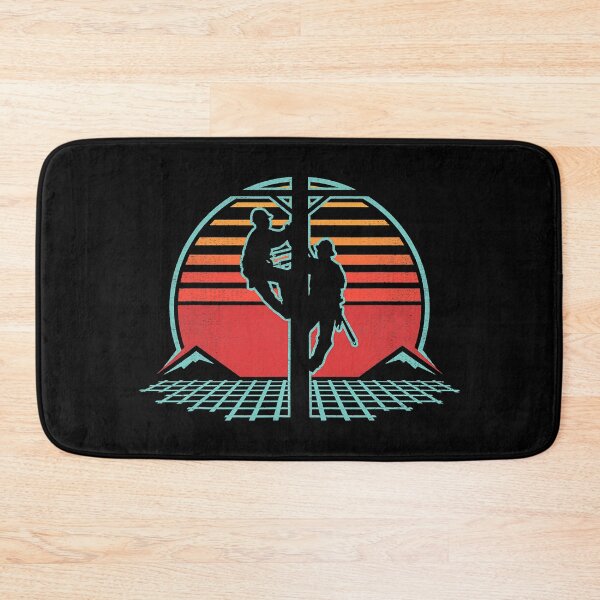 Item preview, Lineman Retro Vintage 80s Style Electrician Gift designed and sold by SageTobias.